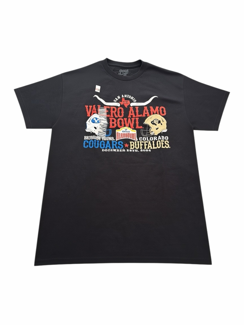 Blue 84 Black Valero Alamo Bowl Short Sleeve Tee